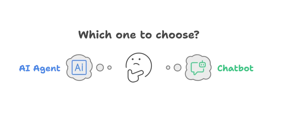 AI agents vs chatbots key differences and business use cases